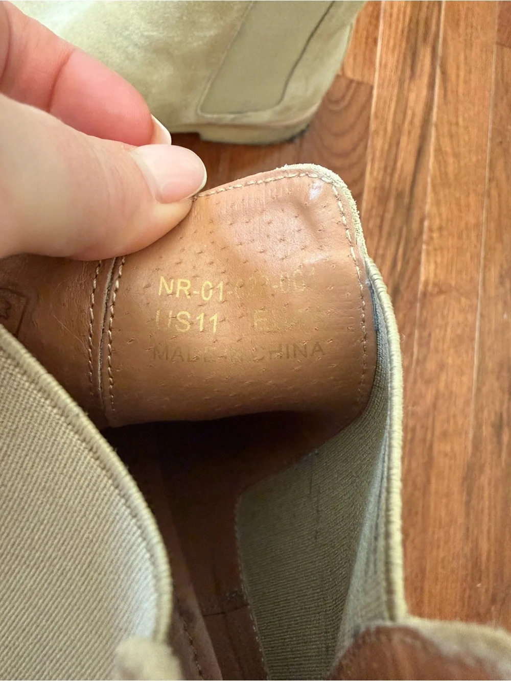 New Republic Sonoma Men’s Suede Chelsea Boots Tan Size 11